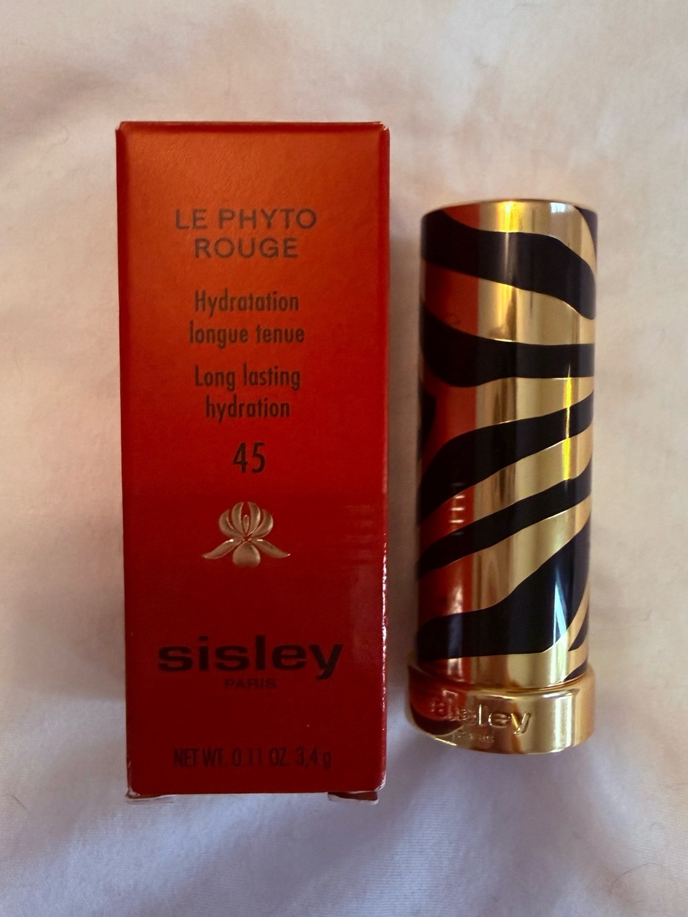 Sisley Paris lipstick Le Phyto Rouge Milano 45